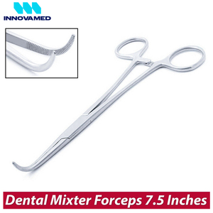 INNOVAMED pince chirurgicale manuelle en acier inoxydable entièrement incurvée 7.5 pointe Fine pince hémostatique électrique à angle de 90 degrés en plastique - Product Image 6