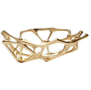 Support de bol à fruits en laiton le plus exigeant support de feuille d'or de bonne qualité support de bol de service de fête de mariage à vendre - Product Image 2