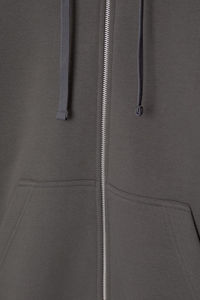 Vente en gros pas cher surdimensionné Logo personnalisé vierge poids lourd épais 100% coton Hoodies personnalisé fermeture éclair élégant Terry Hoodies hommes - Product Image 6