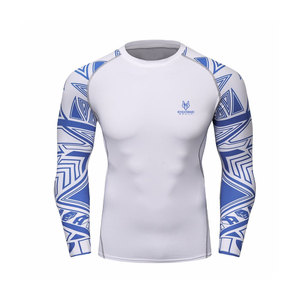 Camisetas de entrenamiento para hombre, camiseta de entrenamiento de manga larga con control de humedad para ejercicio al aire libre, camisetas de entrenamiento informales para hombre - Product Image 1