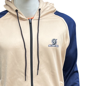 Survêtement personnalisé 2 pièces pour hommes avec fermeture éclair Combinaison d'entraînement de course 100% polyester de haute qualité pour l'hiver Survêtement personnalisable pour hommes - Product Image 4