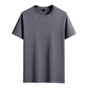 T-shirt à manches courtes pour homme, 100% coton, été, impression numérique personnalisée, logo personnalisé - Product Image 1