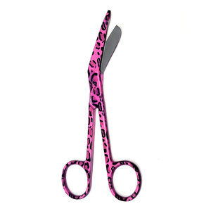 กรรไกรตัดผ้าพันแผลคุณภาพสูงแบบแมนนวล ชุด 6 ชิ้น ทำจากสแตนเลส โค้งมน สำหรับการแพทย์ พยาบาล และการผ่าตัด ได้รับการรับรองมาตรฐาน CE - Product Image 4