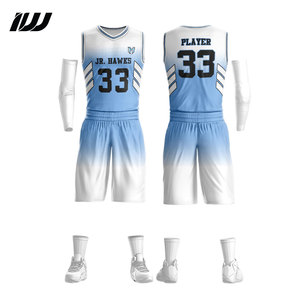 Vêtements de sport, dernier design, uniforme de basket-ball, logo personnalisé, deux tons, uniforme de basket-ball pour adultes - Product Image 2