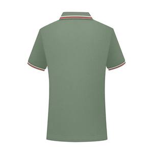 Polo transpirable de alta calidad para hombre, camiseta suave de verano, botones de Color sólido personalizados de alta calidad, manga corta, - Product Image 2