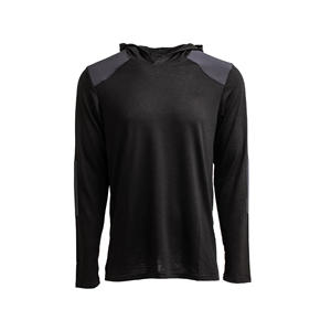 Camisas negras con capucha Camisa informal con capucha de bloque de color Chaqueta de camuflaje de tendencia Chaqueta deportiva Marca personalizada - Product Image 1