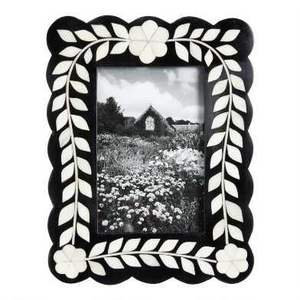 Luxury Mother of <b>Pearl</b> Shell-Inlaid <b>Photo</b> <b>Frame</b> with Customized Logo Customizable Size & Shape for Traditional Home Decor - Product Image 3