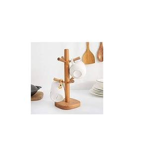 New Modern and Luxury Design Wood <b>Mug</b> <b>Holder</b> Bulk Quantity for Kitchenware Hot Selling Wholesale Made in India - Product Image 1