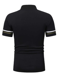Polo personalizado para hombre, estilo callejero, ropa de verano de punto de algodón 100% transpirable de alta calidad - Product Image 2