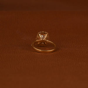 2.7CT แหวนหมั้นเพชรที่โตจากห้องแล็บที่เจิดจรัสแหวนหมั้นแบบรัศมี18KT แหวนหมั้นทองแหวนแต่งงานทำมือเครื่องประดับสำหรับผู้หญิง - Product Image 6