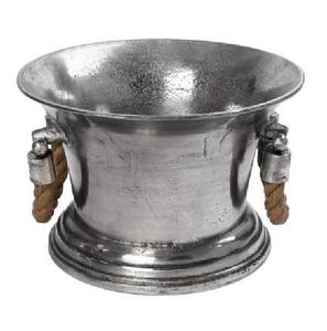 Cubo de hielo de Metal con acabados de níquel, enfriador de vino de aluminio, suministros elegantes para Bar, tamaños personalizados, artículo de almacenamiento grande - Product Image 5