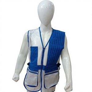 Custom Summer Clay <b>Shooting</b> Vest for Skeet & Pigeon Hunting Unisex Sleeveless Print Breathable Polyester Performance Fit - Product Image 1
