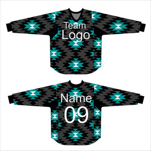 ชุดเพนท์บอลระบายอากาศทนแสงเสื้อเจอร์ซีย์และกางเกงพิมพ์ลายเฉพาะทีม - Product Image 3