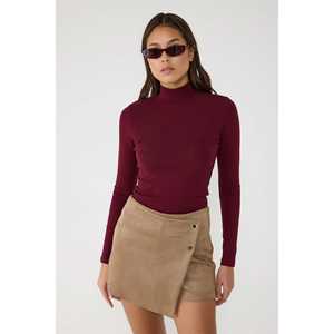 Blusa Básica de Manga Larga con Cuello Alto Duru - Product Image 5