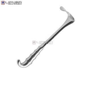 Retractor KELLY Grip de alta calidad, 38x51mm, 26 cm, retractores quirúrgicos duraderos, esparcidores, instrumentos médicos - Product Image 4
