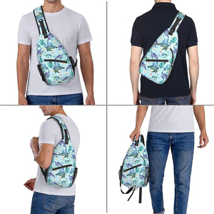 New Fashion Outdoor Waterproof Shoulder Custom <b>Sling</b> <b>Bag</b> for <b>Men</b> Lightweight and Durable Crossbody <b>Bag</b> for Travel - Product Image 5