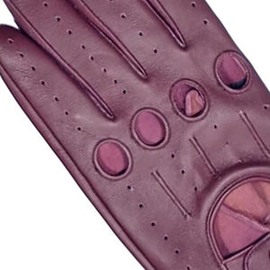 ถุงมือขับรถหนังผู้หญิงถุงมือขับรถหนังครึ่งนิ้วดูมีสไตล์ถุงมือขับรถให้ความรู้สึกนุ่มปรับได้ถุงมือขับรถ - Product Image 6