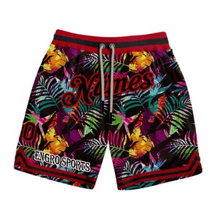 Pantalones Cortos de Baloncesto Transpirables de Malla Sublimada de Alta Calidad, Diseño Vintage, Sublimación, Solo Pantalones Cortos de Baloncesto - Product Image 6