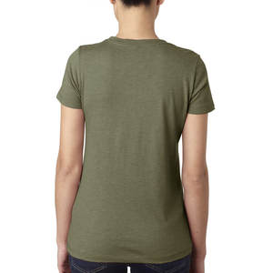 Next Level Apparel <b>Womens</b> Tri-Blend Tee Ladies Breathable Heather Jersey Available DTG, Screen Printing, and Digital Embroidery" - Product Image 5