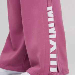 2025 Casual Canvas Oversized Custom Acid Wash Sweatpants Baggy 450 Gsm Plain Customized Wide Leg Flared for Men - Product Image 3