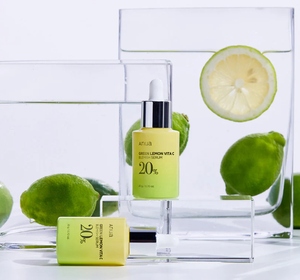 Siero verde limone Vita C macchia 20g coreano siero viso coreano Corea cosmetici per la cura della pelle tonifica sbiancamento originale all'ingrosso - Product Image 4