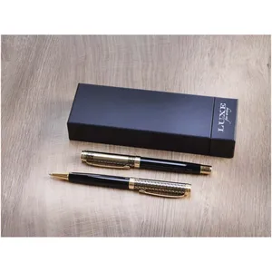 Ensemble cadeau d'affaires personnalisé Legato, stylo à bille et stylo roller avec options de merchandising personnalisées - Product Image 3