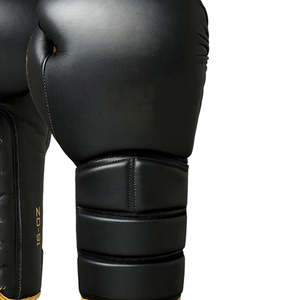 Vente directe d'usine Gants de boxe pour adultes en cuir respirant de bonne qualité en gros avec couleur et logo personnalisés - Product Image 3