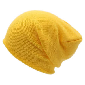 Beanie en tricot personnalisé OEM/ODM |   Chapeau d'hiver unisexe à revers avec broderie 3D et design dessiné à la main |   Casquette douce et chaude, idéale pour la plage et le quotidien, très prisée - Product Image 1