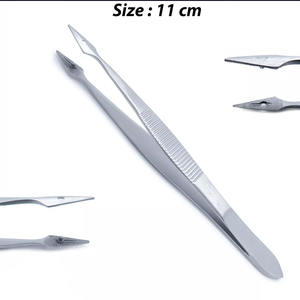 Carmalt Hunter Fórceps De astilla de alta calidad Recta de acero inoxidable Manual Removedor de férula de metal Instrumento quirúrgico básico - Product Image 4