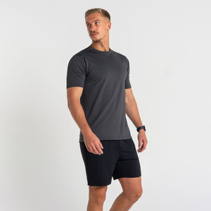 T-shirts personnalisés pour hommes, coupe ajustée, 100% coton mercerisé, respirants, anti-boulochage, manches courtes avec logo personnalisé - Product Image 3