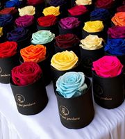 Rosa Eterna Preservada, Flores Naturales Hechas a Mano, Todos los Colores Personalizables, Larga Duración de 3 a 5 Años, Graduación, Año Nuevo