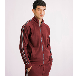 Conjunto Deportivo Unisex con Sudadera con Capucha y Cremallera, 100% Algodón, Felpa, Chándal para Correr, Estampado, Sólido, Informal, con Bolsillos, Ecológico, para Invierno - Product Image 5