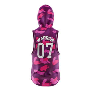 เสื้อเจอร์ซีย์ผ้าซับเหงื่อผ้าเจอร์100% โพลีเอสเตอร์ลายธงอเมริกัน7on7 7v7การรับรู้ถึงมะเร็งแบบกำหนดเอง - Product Image 2