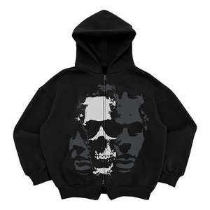 Sudadera con Capucha para Hombre, Invierno 2024, Corte Regular, Ecológica, Impermeable, con Estampado, Diseño Personalizado, Estilo Urbano, 100% Algodón, Informal - Product Image 1