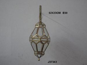 Diseños geométricos de latón y vidrio de alta calidad, linterna, vela de pared, linterna de jardín, linterna colgante, decoración de pared, portavelas de latón - Product Image 5