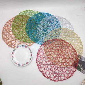 Accessoires de cuisine tissés à la main napperon en jonc de mer napperons napperons décor de table à manger tenture murale Boho décoration murale FBA Amazon - Product Image 6