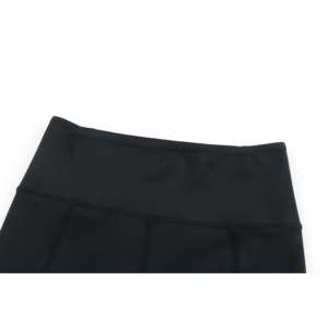 ERKE Pantalon court noir pour femme 12225202144-005, short à bretelles et collants ajustés - Product Image 2