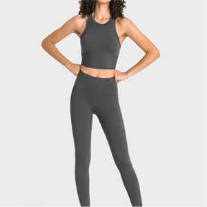 Ensemble de fitness pour femmes nouvel arrivage de gros de logo personnalisé d'entraînement extérieur - Product Image 4