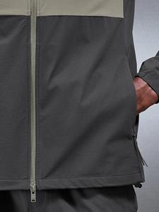 Ensemble coupe-vent unisexe athlétique, veste et pantalon, vêtements de sport de plein air, tenue de sport décontractée pour la salle de sport - Product Image 4