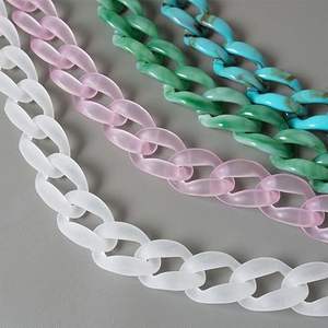 สายสะพายกระเป๋าถือแบบยาว ทำจากเรซิ่นหนา ผลิตด้วยมือ เป็นมิตรกับสิ่งแวดล้อม สามารถปรับแต่งได้ ขายส่ง  สายสะพายกระเป๋าถือแบบมีสไตล์ - Product Image 5