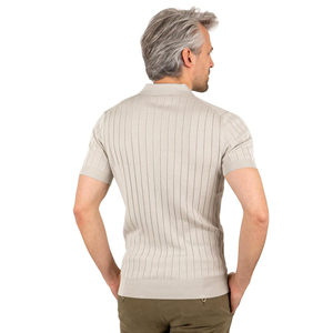 Polos de Punto Personalizados al por Mayor para Hombre, de Manga Corta y Color Sólido para Verano - Product Image 2