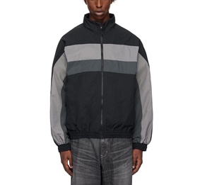 Chaqueta cortavientos ligera Vintage hecha a medida para hombre, chaqueta de hombre con bordado de tela de nailon de alta calidad - Product Image 1