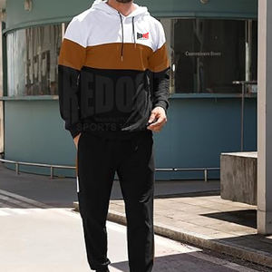 ชุดวอร์มสำหรับผู้ชายชุดวอร์มสำหรับผู้ชายโลโก้ตามสั่งผลิตจากปากีสถาน - Product Image 3