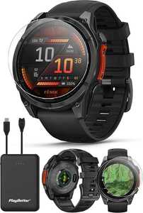 Reloj Inteligente Garmin Fenix 8, 8 Pro Premium Multideporte, Pantalla AMOLED de 51 mm y 47 mm, Control Remoto 4G, Termómetros, Reloj Despertador Ultra - Product Image 3