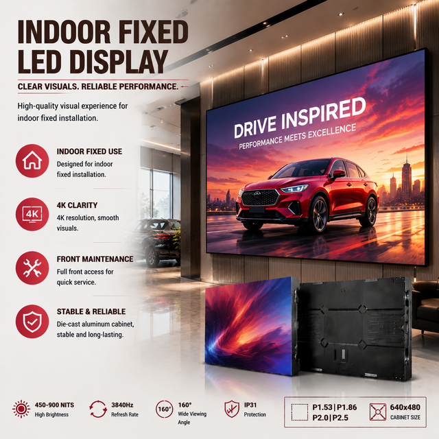 TOPvision Indoor COB LED Display Screen Fine Pixel Pitch Full Color HDR10+ 8K Video Wall for Conference Room Commercial Display