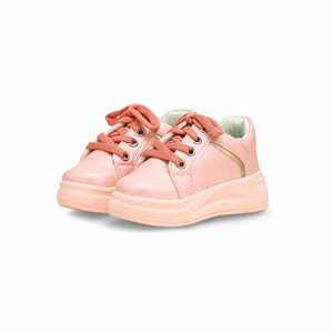 เสื้อจ็อกเกอร์ใส่เล่นโยคะสำหรับเด็กผู้หญิง KD1783สีชมพูใส่วิ่งใส่สบาย - Product Image 3