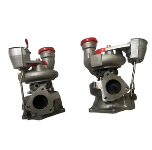 เทอร์โบชาร์จเจอร์คู่ 49389-00301 49389-00402 49389-02302 49389-00301 49389-01100 เทอร์โบชาร์จเจอร์สำหรับรถปอร์เช่ คาเยนน์ รุ่นเบสและรุ่น <span class=keywords><strong>GTS</strong></span> เครื่องยนต์ 4.8 ลิตร V8 - Product Image 1