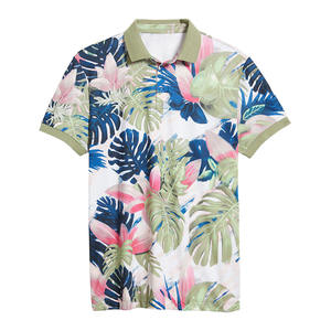 Chemise de golf tricotée à séchage rapide de haute qualité performance d'évacuation impression par sublimation numérique complète solide pour les chemises de sport polo - Product Image 2