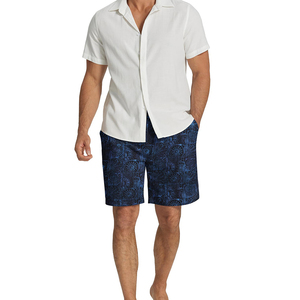 Pantalones cortos deportivos transpirables con cintura elástica para hombre, pantalones cortos deportivos para correr, gimnasio, entrenamiento físico - Product Image 5