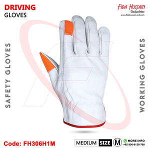 Guantes de conducción de conductor de camión de cuero de piel de cabra para uso diario 2025 Guantes de conductor al por mayor Guantes de cuero de Pakistán - Product Image 5